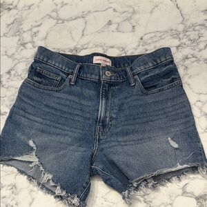 Lucky Brand Blue Distressed Denim Shorts